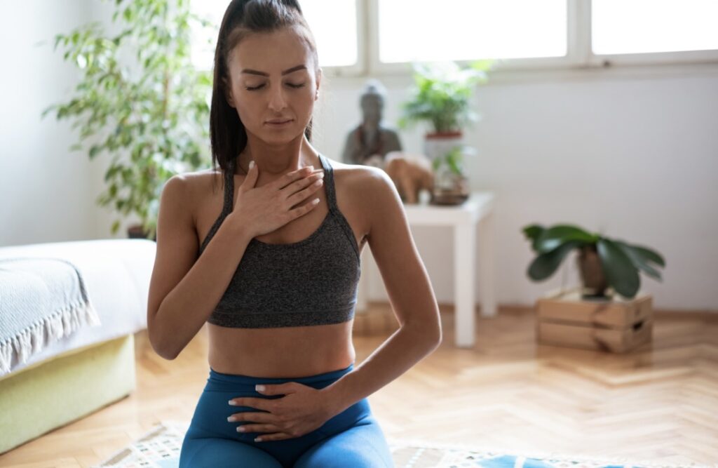 breathing techniques - how to be zen - belly breathing